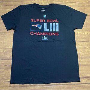 Fanatic New England Patriots Superbowl Tee Men‎ Size XL